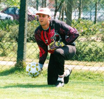 Em 1995, Rogério Ceni estava incomodado com a reserva de Zetti (Foto: Acervo/Gazeta Press)