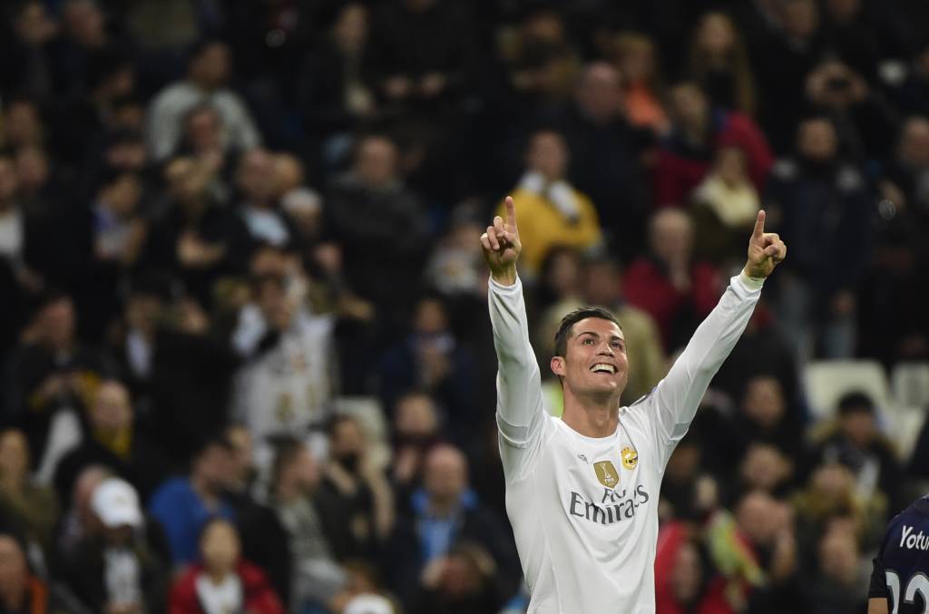 Cristiano Ronaldo é a estrela do Real Madrid e peça importante para mais uma vitória (Foto: Pierre-Philippe Marcou/AFP)
