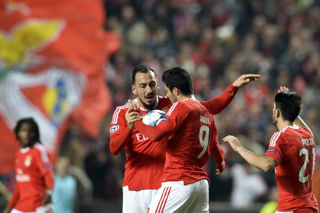 O Benfica vai em busca de uma vitória para se aproximar das duas primeiras colocações (Foto: Patricia de Melo Moreira/AFP)