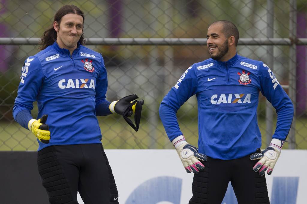 Cássio não deu chances para Danilo Fernandes se firmar no time que o revelou (foto: Daniel Augusto Jr./Ag. Corinthians)