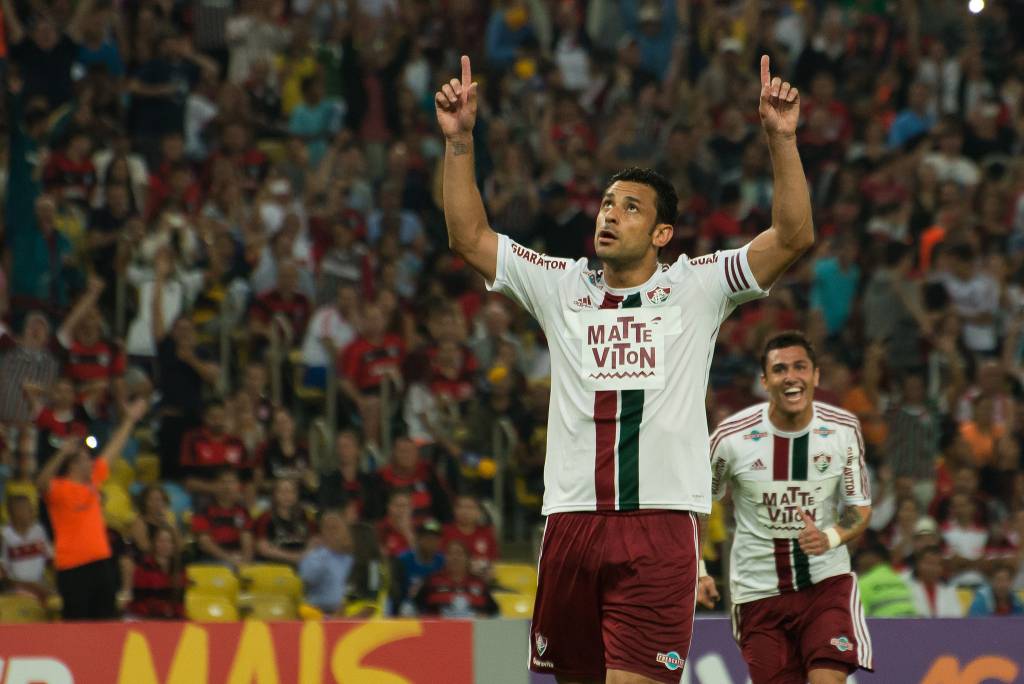 Ídolo e capitão do Fluminense, Fred considera a liderança um dom divino (Foto: Bruno Haddad/FFC)