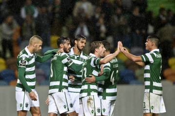 Sporting é o líder, e quer a vitória diante do Academica para manter-se na ponta (Foto: Patricia de Melo Moreira/AFP)