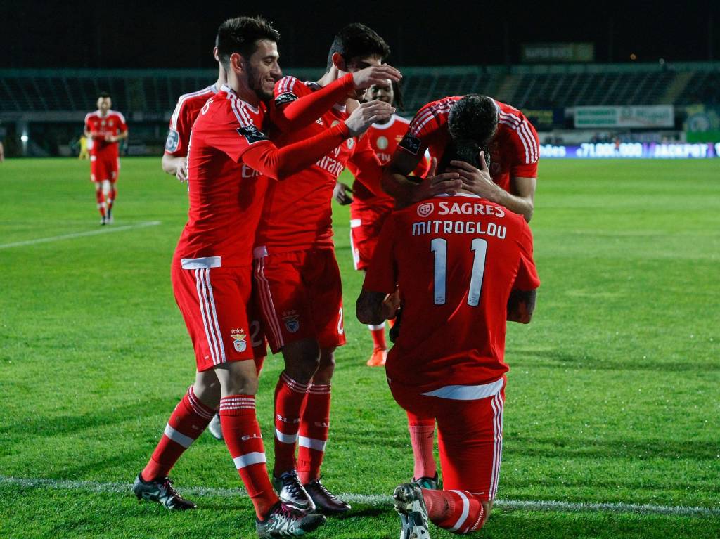 O Benfica precisa vencer as três partidas restantes para atingir marca história no Campeonato Português (Foto: Divulgação)