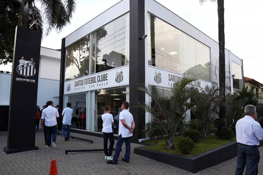 A sede do Santos na Capital começará a funcionar em janeiro (Foto: Pedro Azevedo)