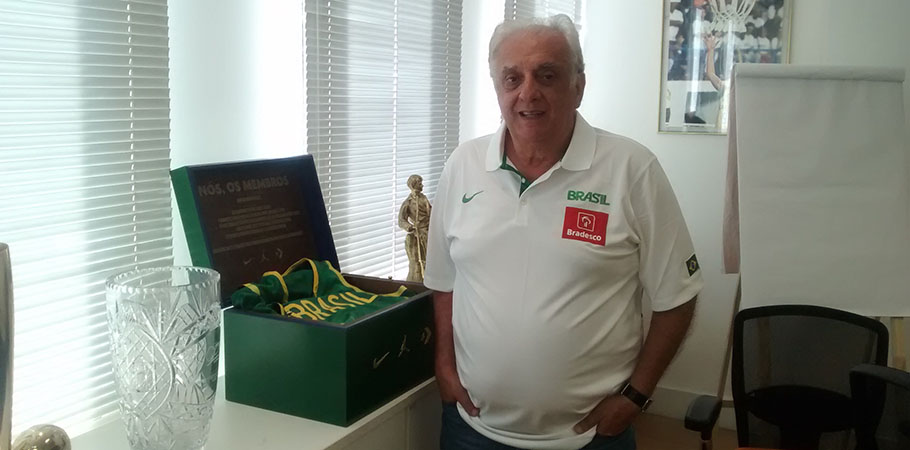 Barbosa citou força dos Estados Unidos para explicar dificuldade do ouro (foto: Divulgação/CBB)