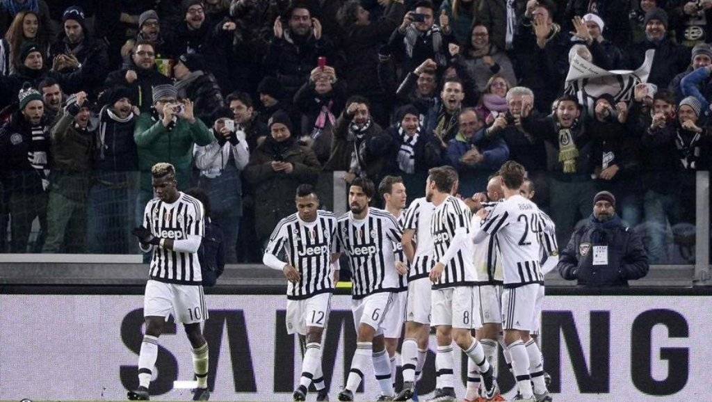Com dois gols de Zaza, um de Dybala e uma pintura de Pogba, a Juve deu show no Torino e avançou na Copa da Itália (foto: reprodução/Twitter)