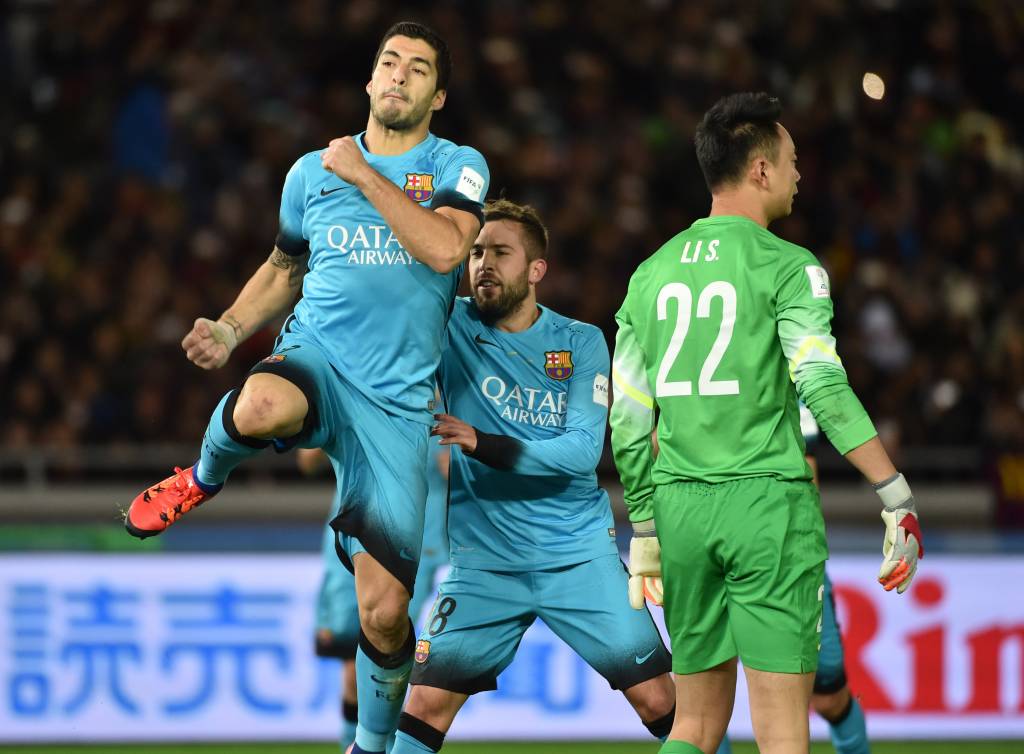 O Barcelona está na final do Mundial de Clubes e a equipe enfrenta o River Plate (Foto: Kazuhiro Nogi/AFP)