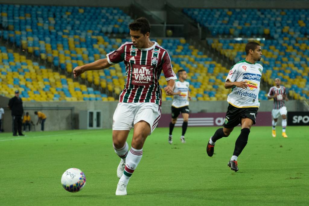 Jean pode trocar o Fluminense pelo Palmeiras (Foto: Bruno Haddad/Fluminense)