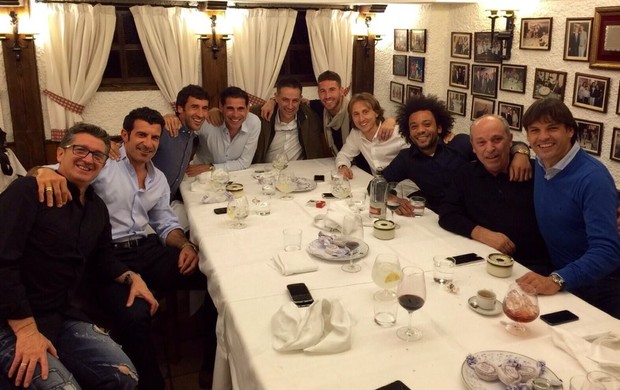 O encontro contou com jogadores do passado e do presente (Foto: Divulgação)