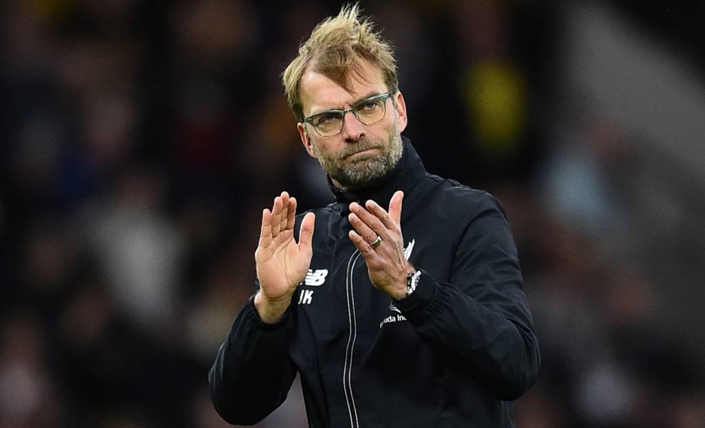 Com respeito ao Leicester, Klopp quer vitória para devolver o sorriso ao rosto da torcida do Liverpool (foto: Ben Stansall/AFP)