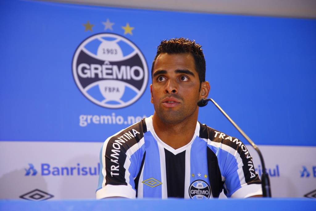 O volante Maicon deve assinar com o Grêmio por três temporadas (foto: Rodrigo Fatturi/Grêmio)
