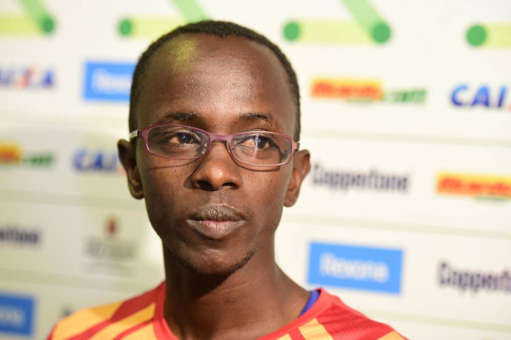 O queniano Edwin Kipsang espera se beneficiar por conhecer bem o trajeto da prova (Foto: Fernando Dantas/Gazeta Press)