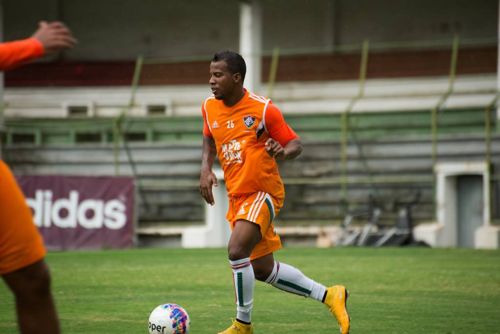 O lateral Guilherme Santos chegou ao Fluminense em dezembro de 2014 e ficou até maio deste ano (Foto: Bruno Haddad/FFC)