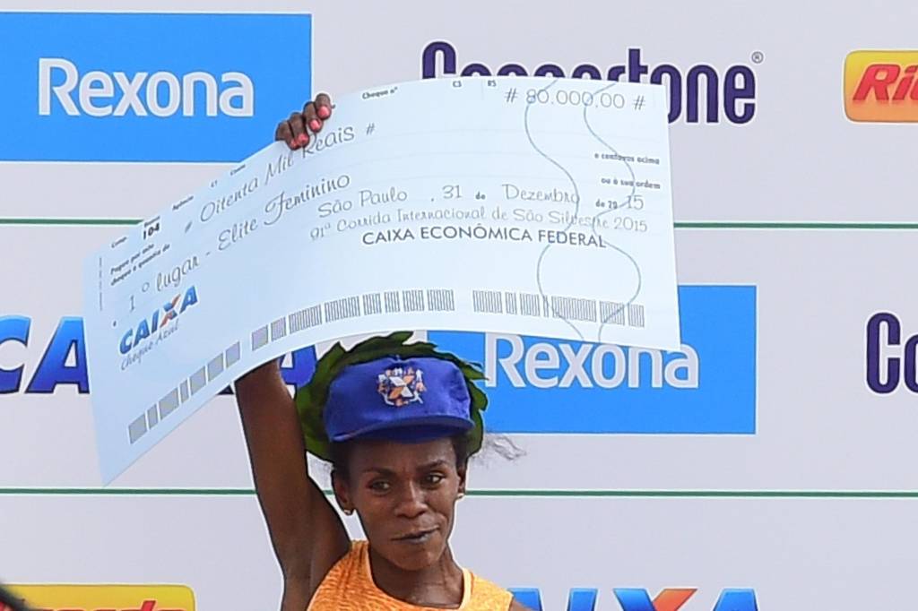 Corredora etíope já venceu a São Siilvestre três vezes na carreira (Foto: Djalma Vassão/Gazeta Press)