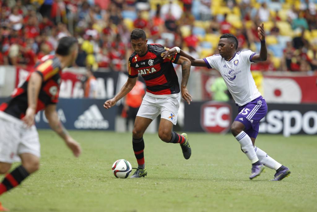 No dia 15 de novembro do ano passado, o Fla venceu o orlando City em amistoso comemorativo (Foto: Gilvan de Souza/CRF)
