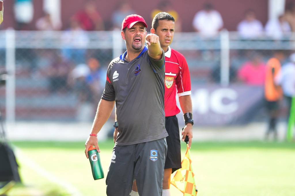 A equipe haitiana do técnico Rafael Novaes terminou a Copinha sem conquistar nenhum ponto (Foto: Fernando Dantas/Gazeta Press)