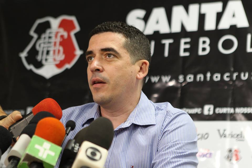 Constantino Júnior, vice-presidente do Santa Cruz (Foto: Antônio Melcop/Santa Cruz F.C.)