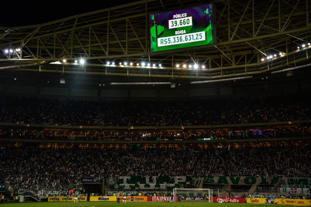 Palmeiras pode enfrentar o Corinthians fora do Estádio Palestra Itália (Foto: Fernando Dantas/Gazeta Press)