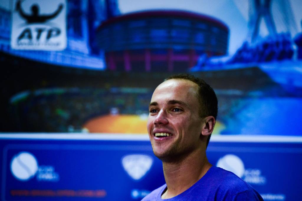 Bruno Soares começou a jogar ao lado de irmão de Andy Murray (Foto: Djalma Vassão/Gazeta Press)