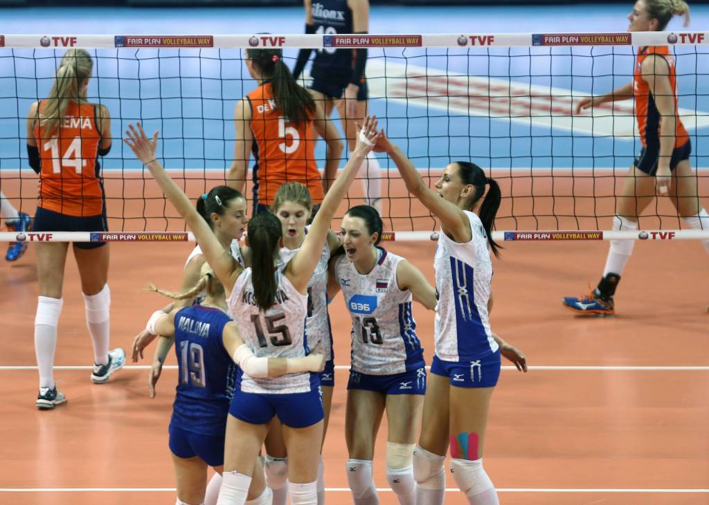 A seleção feminina da Rússia disputará as Olimpíadas do Rio (Foto: Adem Altan/AFP)