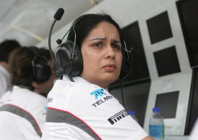 Monisha Kaltenborn foi a primeira mulher a se tornar chefe de uma equipe de Fórmula 1 (Foto: AFP)