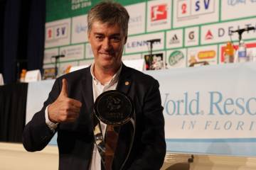 Vice-presidente de marketing do Inter exaltou presença do clube na Florida Cup (Foto: Divulgação)
