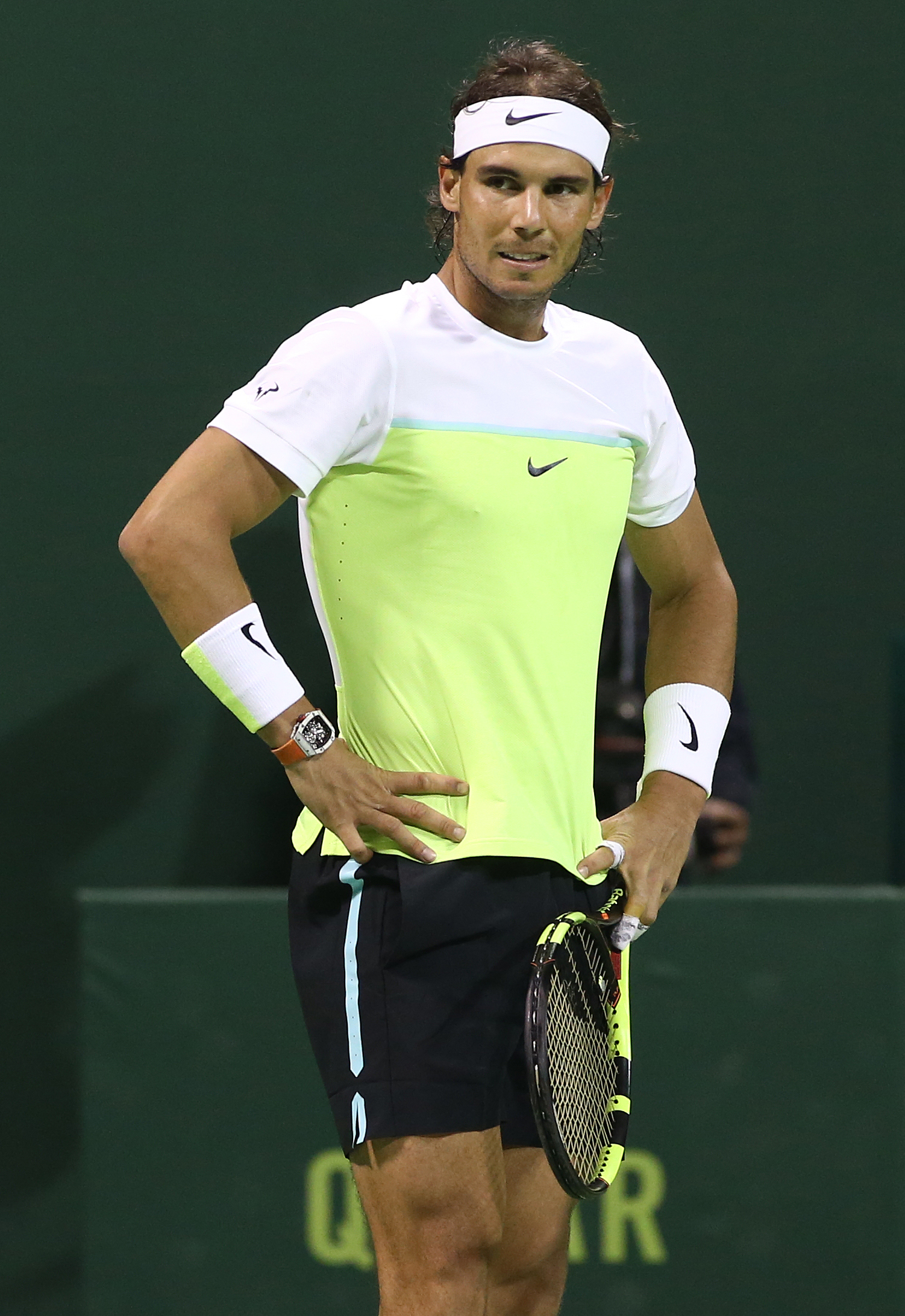 Rafael Nadal se impressionou com o desempenho de Djokovic (Foto: KARIM JAAFAR/AFP)