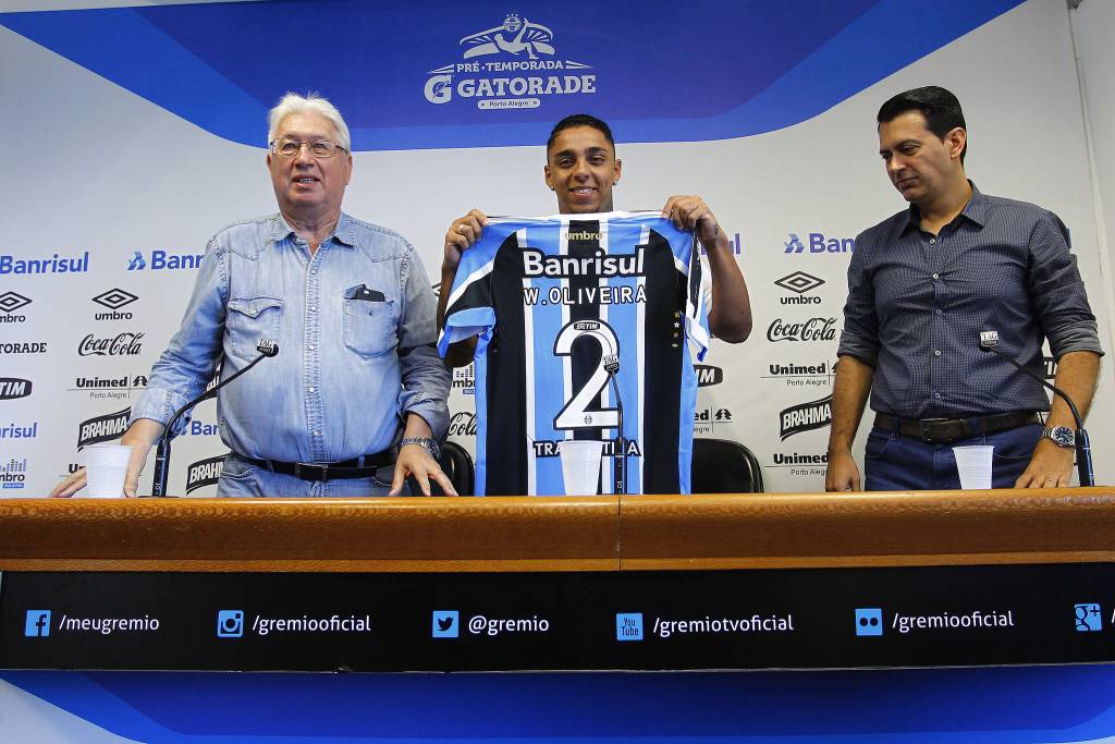Wallace Oliveira chegou ao Grêmio e quer a Seleção (Foto: Divulgação)