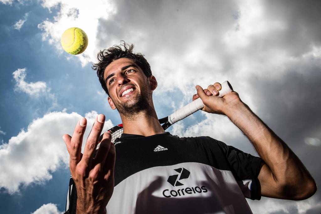 Thomaz Bellucci será principal atleta do Brasil em São Paulo (Foto: Fernando Dantas/Gazeta Press)