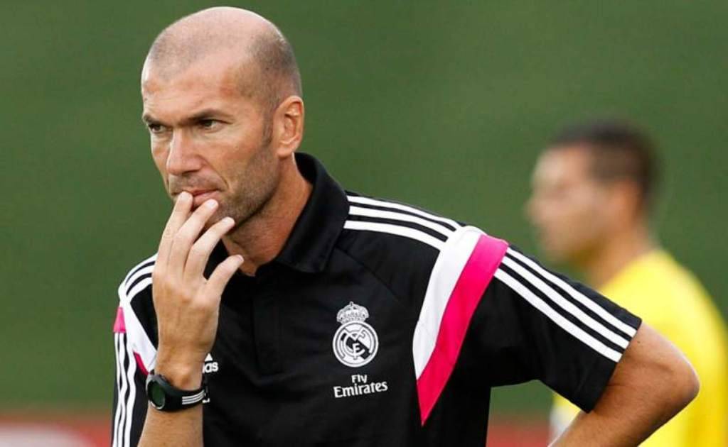 Antes de assumir a equipe principal, Zidane treinou o time B do Real Madrid por um ano e meio (Foto: AFP)