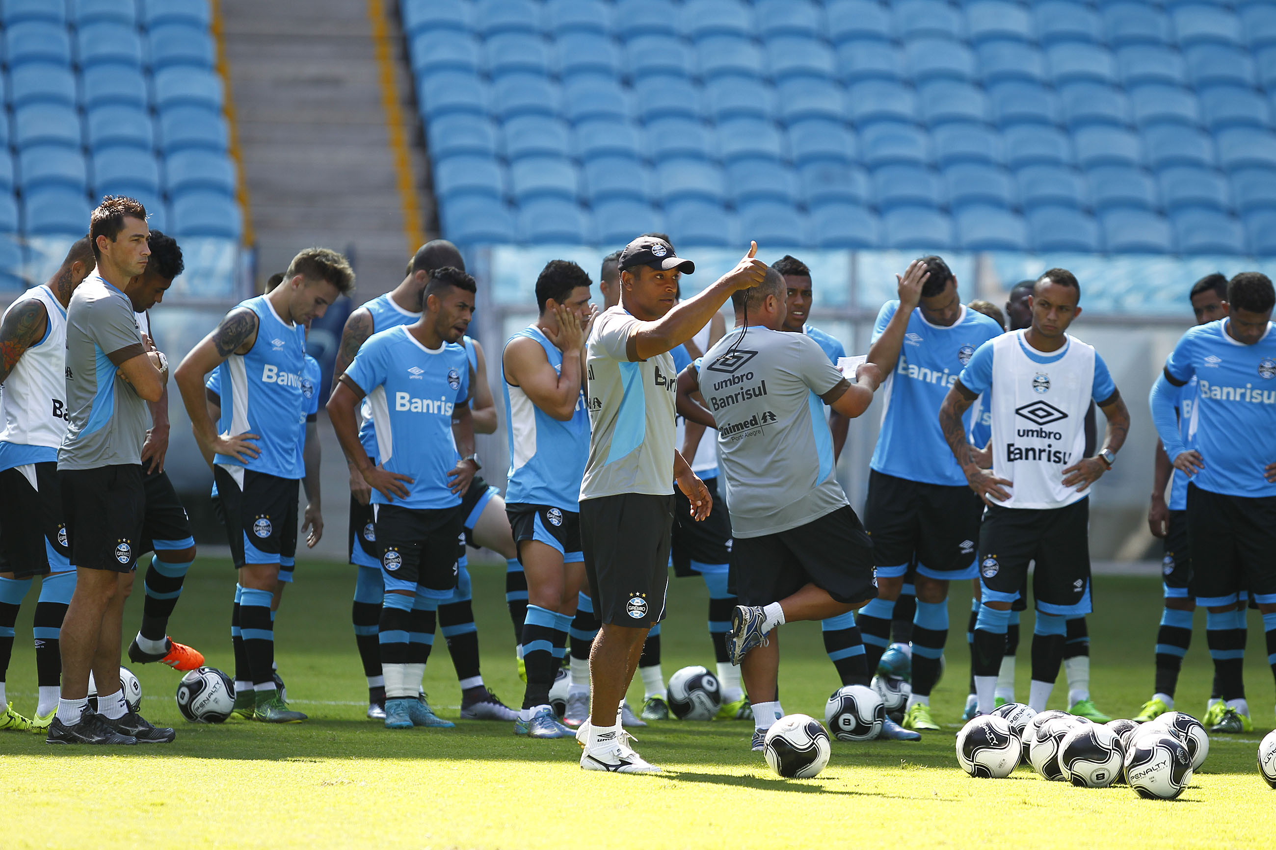 Grêmio irá com força máxima para clássico gaúcho (Foto: LUCAS UEBEL/GREMIO FBPA)