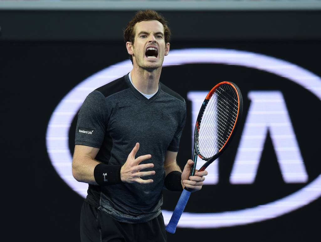 Murray vai em busca de seu primeiro título no Aberto da Austrália (Foto: Greg Wood/AFP)