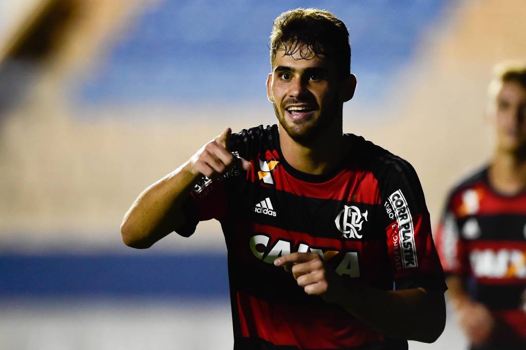 Felipe Vizeu é o artilheiro do Flamengo na Copinha, com sete gols (foto: Fernando Dantas/Gazeta Press)