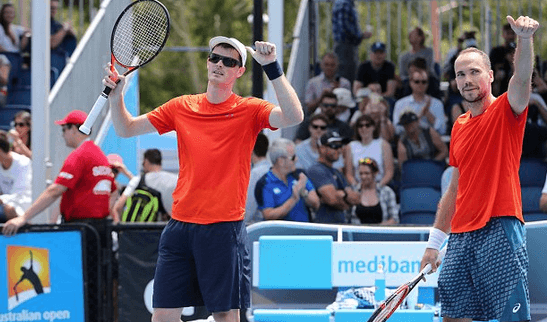 Esta é a primeira temporada que Bruno Soares atua ao lado de Jamie Murray (Foto: Divulgação)
