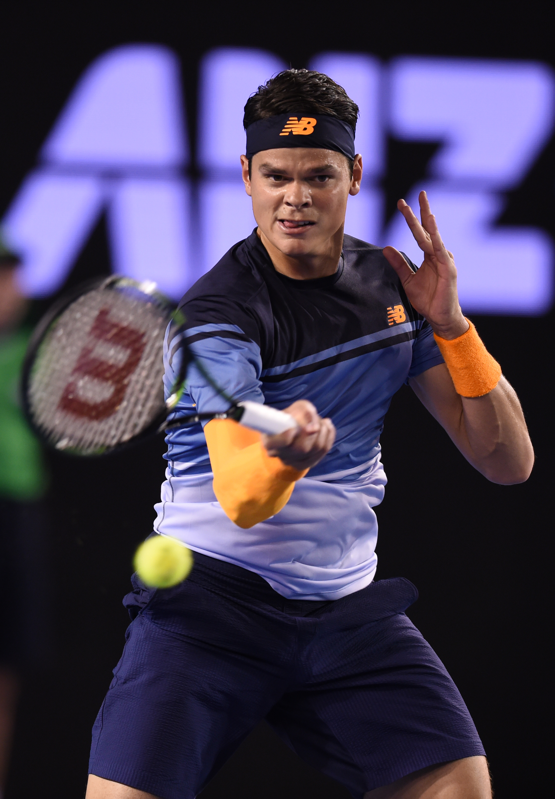 Milos Raonic terá Andy Murray pela frente (Foto: GREG WOOD/AFP)