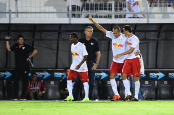 O Red Bull Brasil empatou com o São Paulo na estreia, e agora quer a primeira vitória, frente ao Capivariano (Foto: Sergio Barzaghi/Gazeta Press)