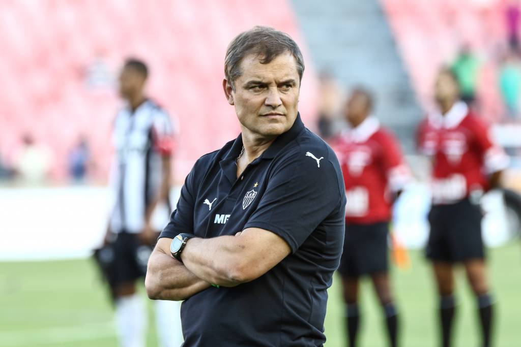 Ainda ajustando a equipe atleticana, Aguirre vê Galo no "caminho certo" (Bruno Cantini/CAM)