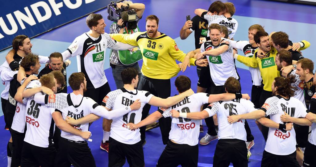 Alemanha surpreendeu no Europeu e garantiu vaga no Rio 2016  garantiu(Foto: Janek Skarzynski/AFP)