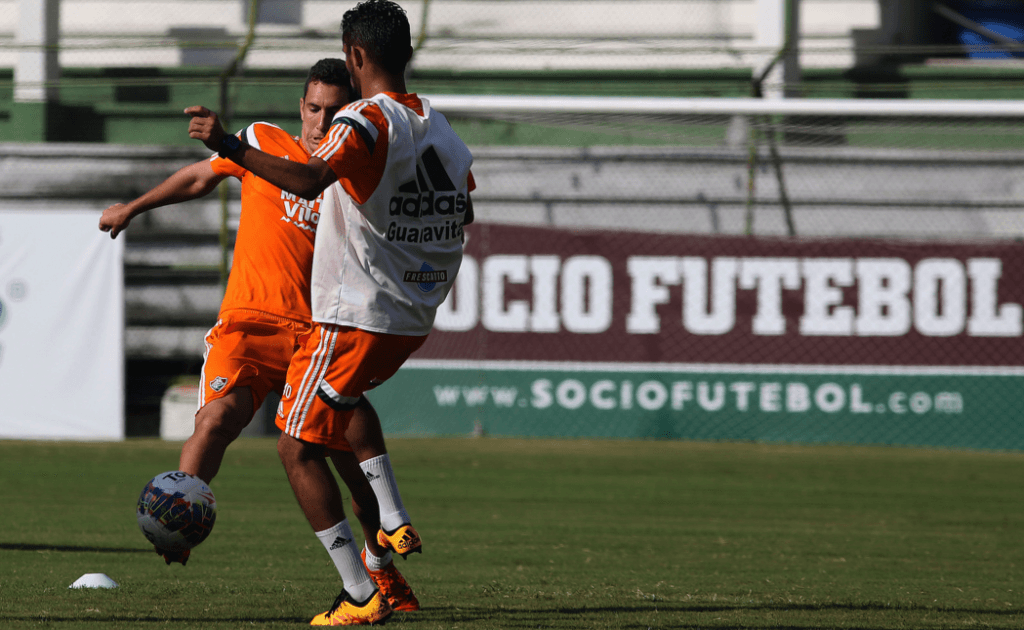 Grupo treinou na manhã de sábado (6) pensando no jogo contra o Madureira (Foto: Nelson Perez/Fluminense F.C.)