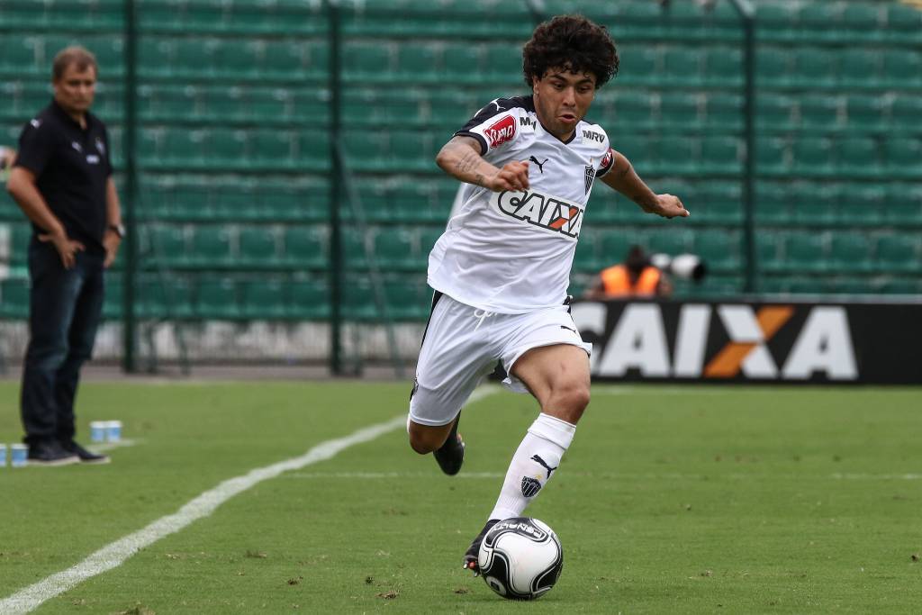 O atacante Luan foi titular na derrota diante do Atlético-MG pela Primeira Liga (Foto: Bruno Cantini/Atlético-MG)