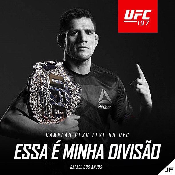 Rafael dos Anjos é o atual campeão peso-leve do UFC (Foto: Divulgação)