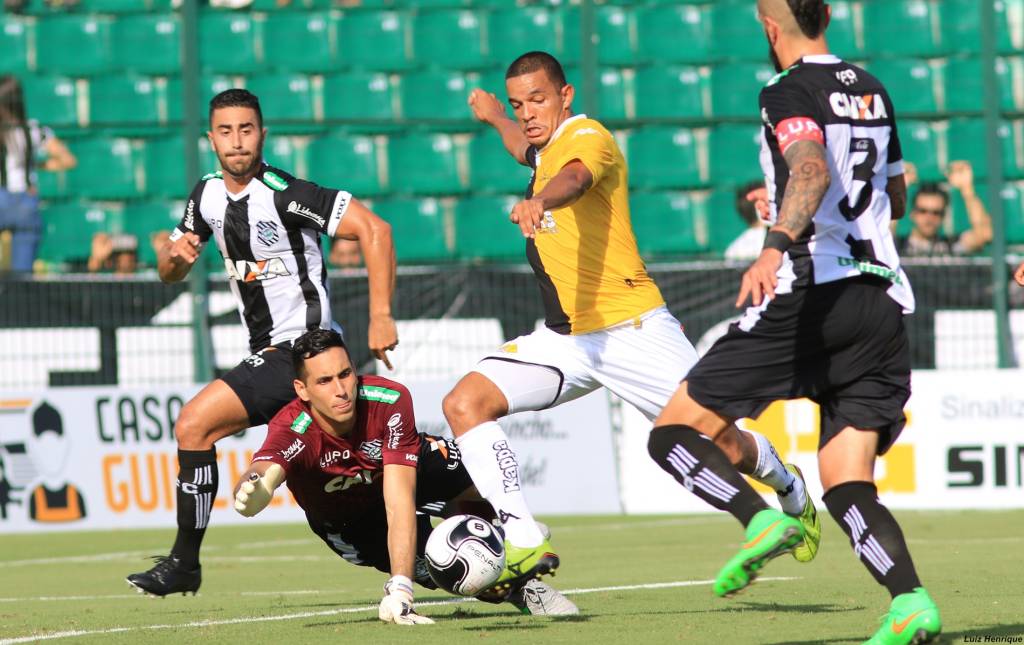 O Criciúma foi mais efetivo do que o Figueirense nas chegadas ao ataque (Foto: Luiz Henrique/Figueirense)