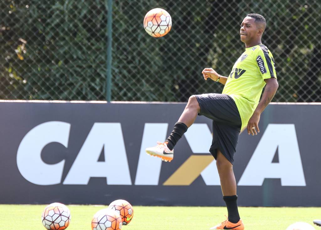 Robinho vestirá a camisa 7 do Galo na Libertadores (Bruno Cantini/CAM)