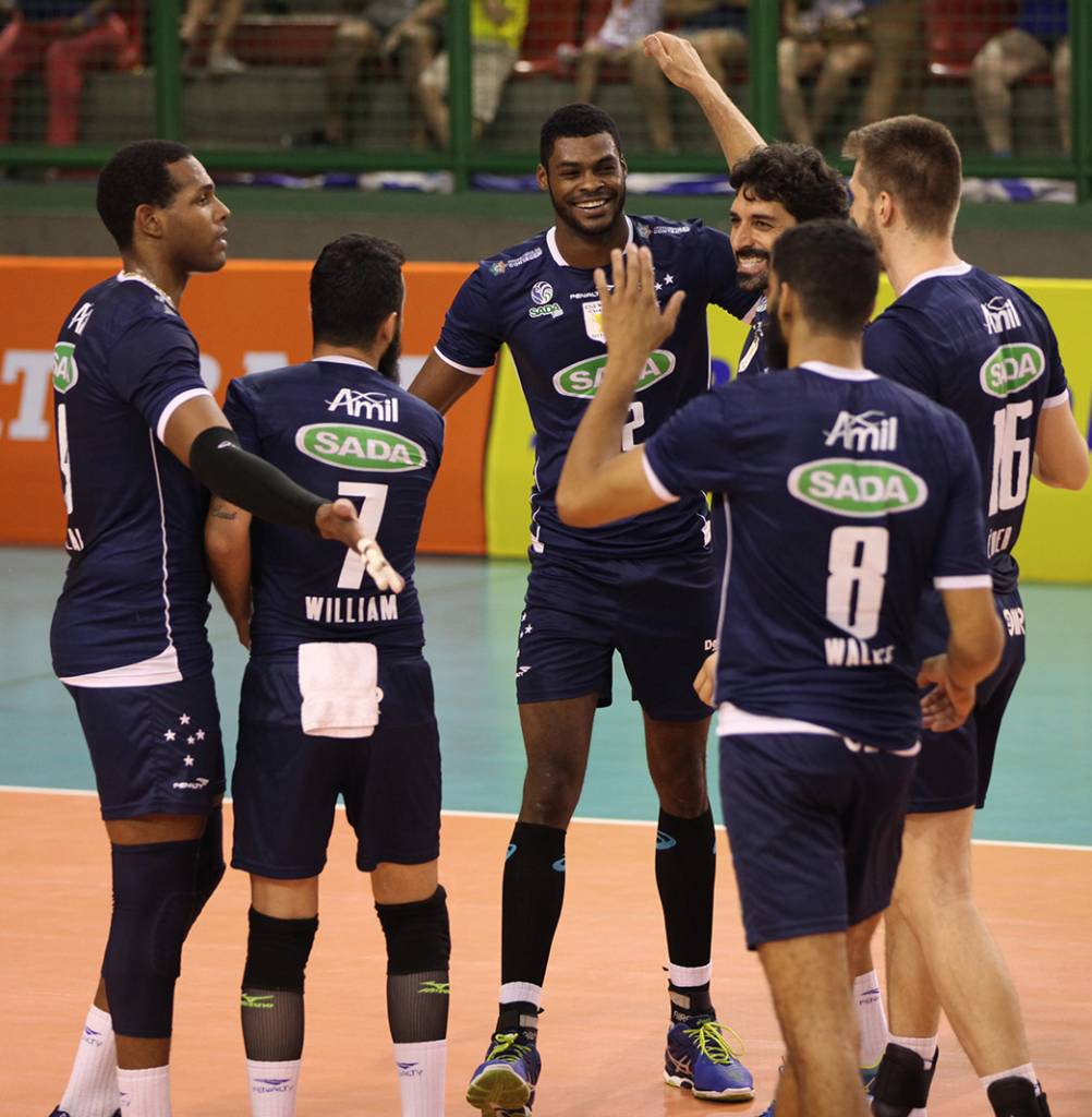 Sada Cruzeiro vai em busca do tricampeonato sul-americano (Foto: Divulgação/Sada Cruzeiro Oficial)