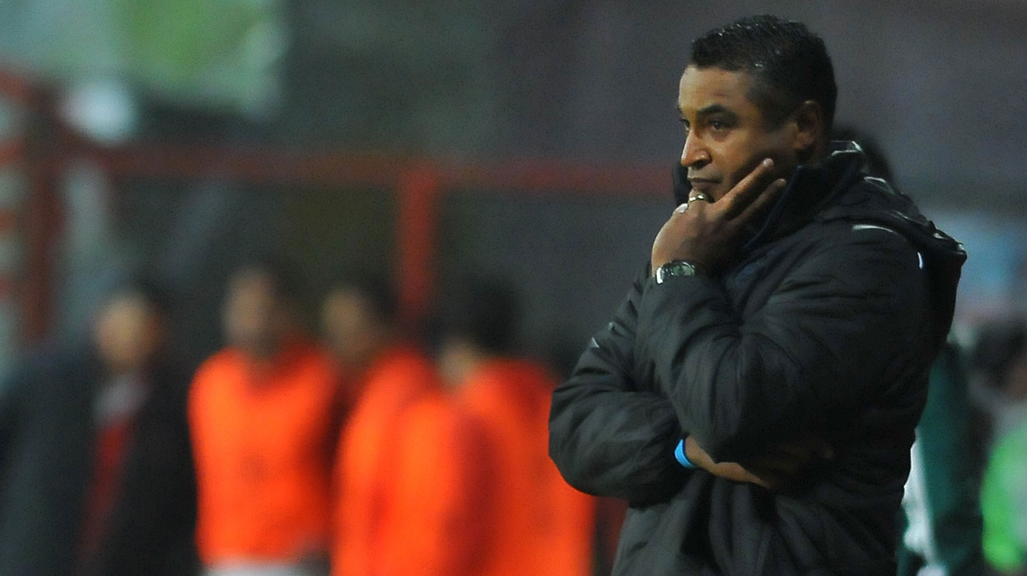 Intervalo pequeno entre jogos da Libertadores e do Gaúcho desagradaram o treinador (Foto: Maria Calls/AFP)