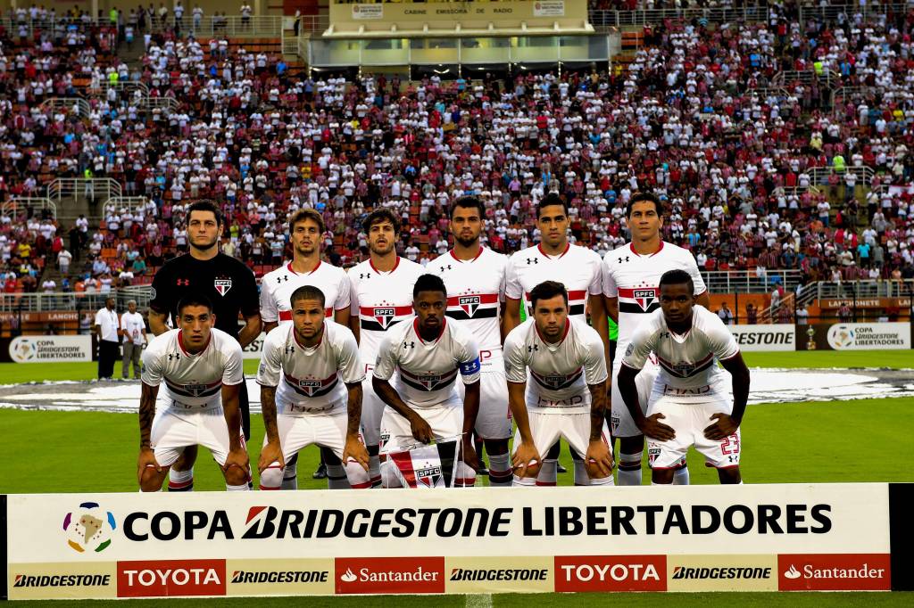 Atrasos nos vencimentos fizeram os jogadores do São Paulo a protestarem contra a diretoria (Foto: Djalma Vassão/Gazeta Press)