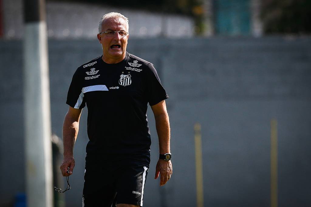 Dorival Júnior busca vencer após empatar diante do Novorizontino na última rodada (Foto: Ricardo Saibun/Santos FC)