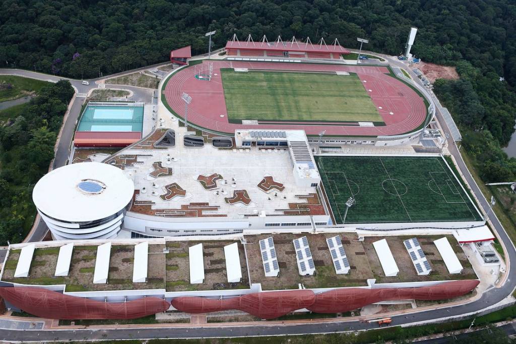 O Centro de Treinamento ocupa uma área de 65 mil metros quadrados (Foto: Roberto Castro/ brasil2016.gov.br)