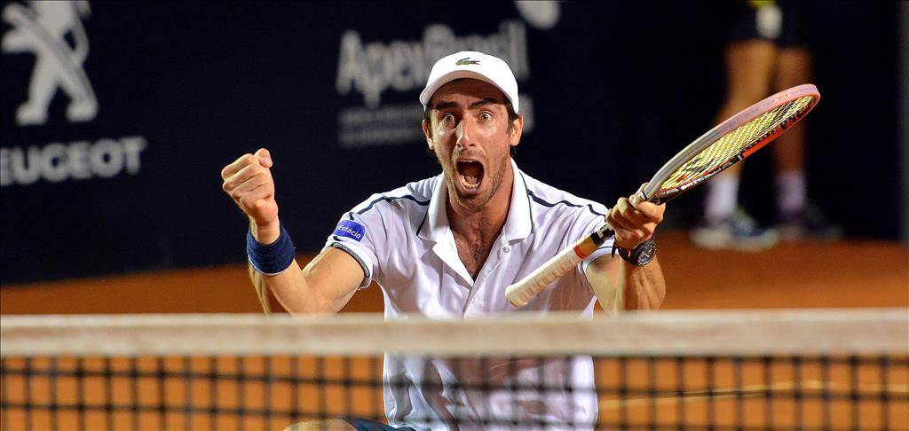 Pablo Cuevas é o 45º tenista no ranking da ATP (Foto: Divulgação/Rio Open Oficial)
