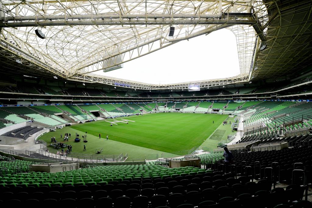 Operário que morreu nas obras da nova arena será homenageado (Foto: Sergio Barzaghi/Gazeta Press)